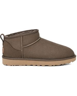UGG W Classic Ultra Mini - Brown