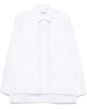 NAMACHEKO Camicia Regiment - Bianco