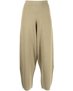 Proenza Schouler Tapered Cropped Trousers - Natural