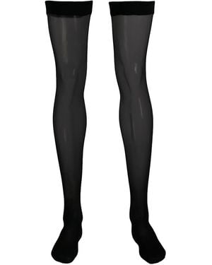 Wolford Individual 10 ニーソックス - ブラック