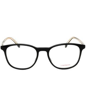 Carrera Brille Mit Eckigem Gestell - Schwarz