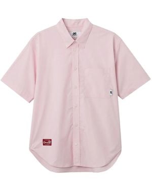 Chocoolate Pocket Short-Sleeve Shirt - Pink