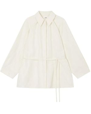 Studio Tomboy X Belted Shirt - White
