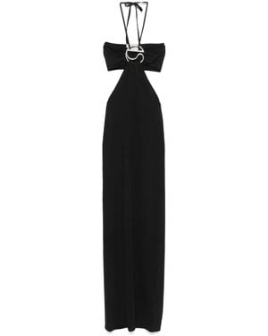 Coperni Halterneck Maxi Dress - Black