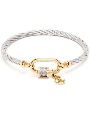 Charriol Forever Lock Cable Bangle - Metallic