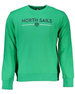 North Sails Logo-Print Sweatshirt - Green