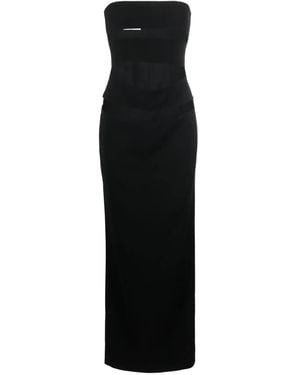 Monot Strapless Jurk - Zwart