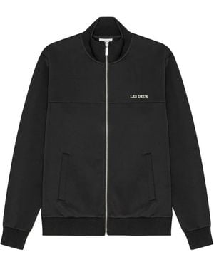 Les Deux Zip-Up Track Jacket - Black