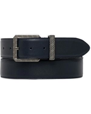Guess Patterned Belt - Blue