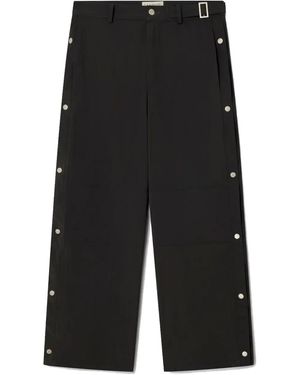 Carrera Hose mit Druckknöpfen - Schwarz