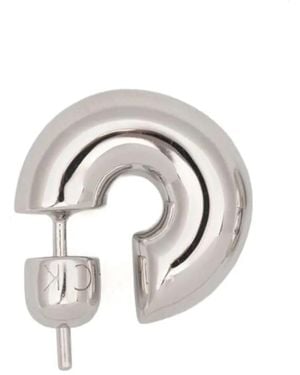 Maria Black Prima Chunky Hoop Earring - Metallic