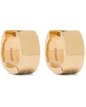 TOTEME Signature Oorringen - Naturel