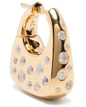 Maria Black Tote Flash Earring - Mettallic