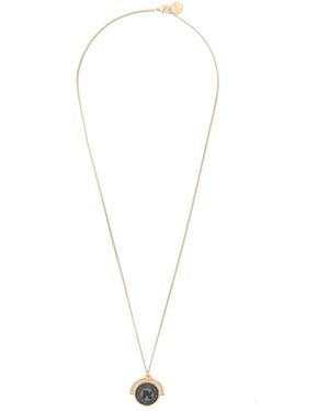 Palm Angels Pa-Stone Necklace - White