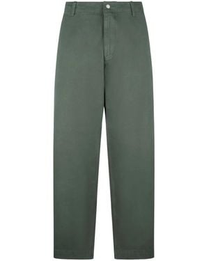 Emporio Armani Straight-Fit Pants - Green