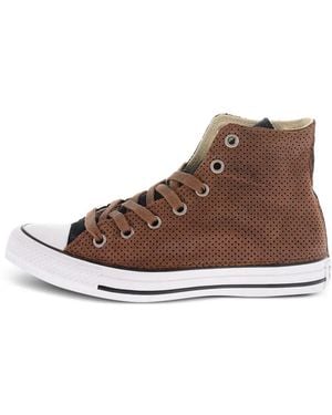 Converse Chuck Taylor All Star Perforated Sneakers - Brown