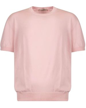 Gran Sasso Ribbed T-Shirt - Pink