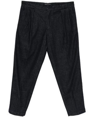 Briglia 1949 Portobello Pleated Tapered Trousers - Blue