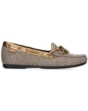 Kurt Geiger Eagle Leather Moccasins - Brown