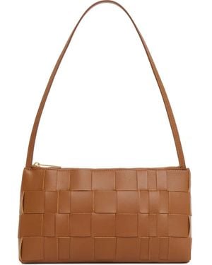 Mansur Gavriel Gaia レザーショルダーバッグ - ブラウン
