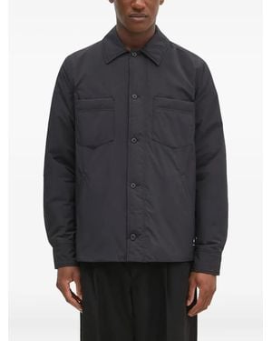 Samsøe & Samsøe Button-Up Shirt Jacket - Gray