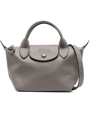 Longchamp Bolso Le Pliage Xtra Xs Con Asa - Gris