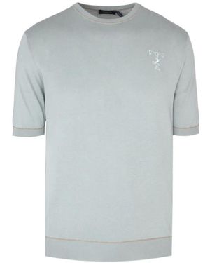 Tombolini Jersey Con Logo Bordado - Gris