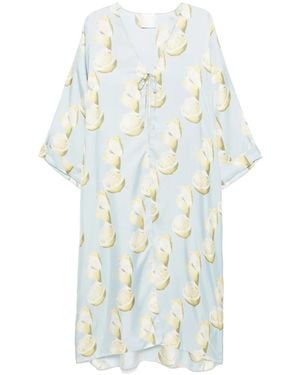 Givenchy Tuniek Met Citroenprint - Blauw