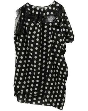 Junya Watanabe Polka Dot Top - Black