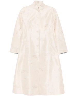 Shiatzy Chen Scape Of Curve Coat - Natural