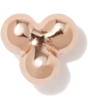 Maria Tash 18Kt Rose Three Ball Trinity Earring - Pink