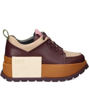 United Nude Roko Jay Plateau-Sneakers - Braun