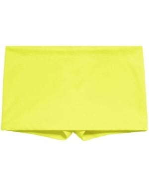 Balenciaga Shorts Stile Gonna - Giallo