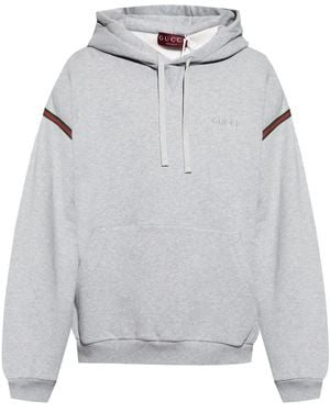 Gucci Coloured Side Bands Joggers - Grey