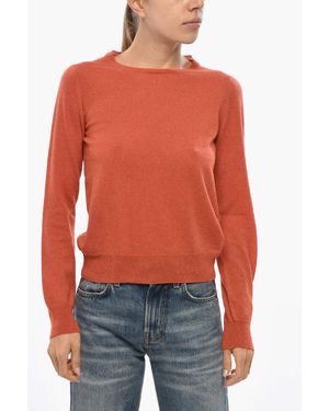 Malo Crew-Neck Long-Sleeve Sweater - Red