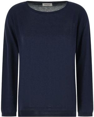 Kangra Round-Neck Sweater - Blue