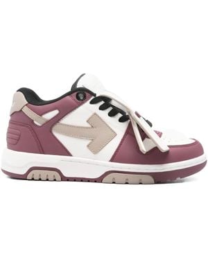 Off-White c/o Virgil Abloh Out of Office Sneakers - Pink