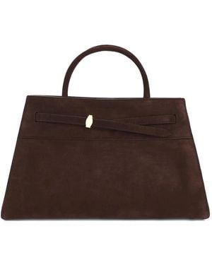 Veronica Beard Bolso Satchel Dash Grande De Ante - Marrón