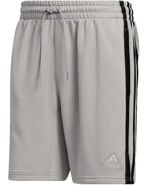 adidas Three-Stripe Legend Winter Track Pants - Gray