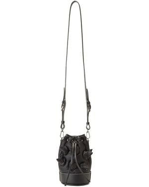 Moncler X Jw Anderson Clitter Bucket Bag - White