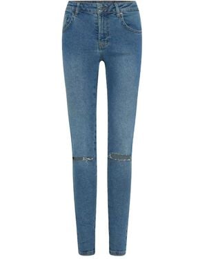 One Teaspoon Freebirds Ripped Jeans - Blue
