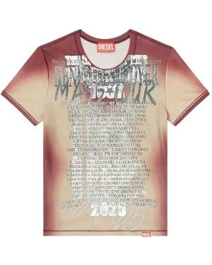 DIESEL T-Kalyc T-Shirt - Brown