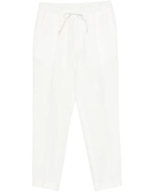 Briglia 1949 Elasticated-Waistband Trousers - Wit
