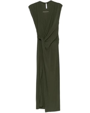 Imperial Knot-detail maxi dress - Grün