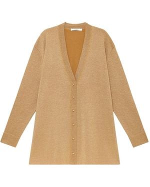 Maliparmi Buttoned Cardigan - Natural