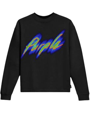 Purple Brand Long-Sleeve T-Shirt - Blue