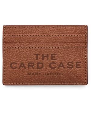 Marc Jacobs Porte-Cartes The Leather - Marron