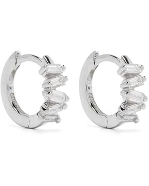 Suzanne Kalan Bold ダイヤモンド ピアス 18kホワイトゴールド