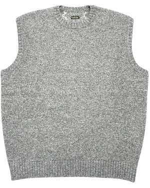 Kapital Canotta Con Intarsio - Grigio