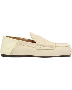 Jacquemus Carré Loafers - Natural
